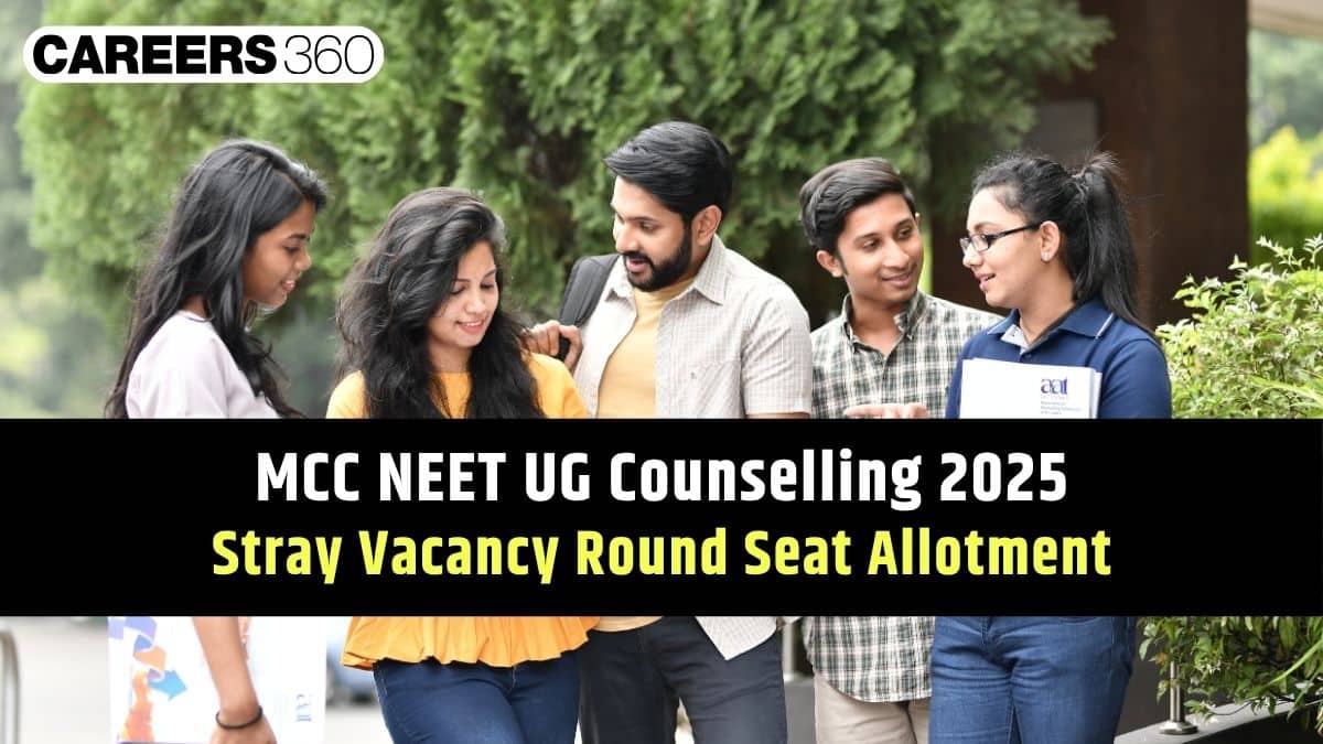 NEET UG 2025 Counselling Stray Vacancy Round Seat Allotment Result